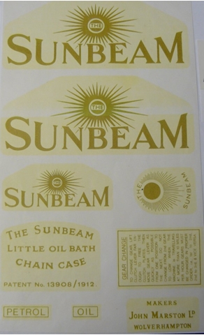 Picture of Sunbeam Saddle Tank Set