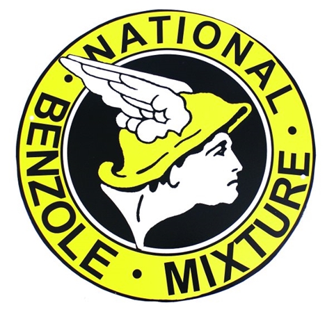 Picture of Classic Metal Signage: National Benzole