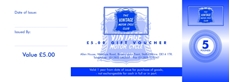 Picture of Gift Voucher £5.00