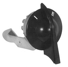 Picture of Replica Wipac ignition switch S0782. Fits BSA Bantam.