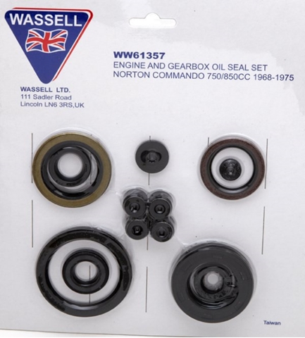 Picture of Oil Seal Kit Norton Commando 750/850cc (1968 - 1975)