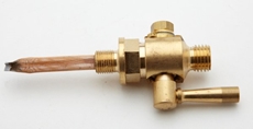 Picture of Brass Lever Type fuel tap 1/8'' x 7/16'' BSP