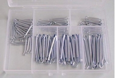 Picture of Split Pin Kit. 135 assorted pieces
