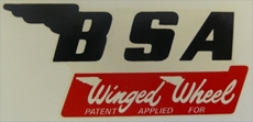 Picture of BSA Winged Wheel