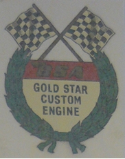 Picture of BSA Tank Top - Gold Star Custom Engine