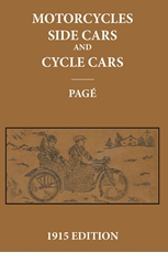 Picture of Motorcycles. Sidecars and Cyclecars 1915