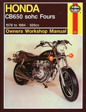 Picture of Honda CB650 sohc Fours 1978-84 Haynes Manual