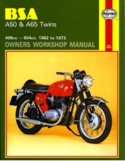 Picture of BSA A50-A65 Twins 62-73  Haynes Manual