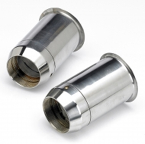 Picture of Polished Stainless Steel Fork Seal Holders T120/T100