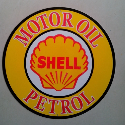 Picture of Metal Sign (Shell)