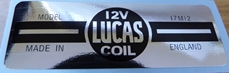 Picture of Lucas Coil 17M12