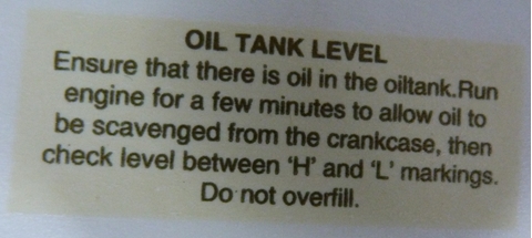 Picture of Norton Oil Tank
