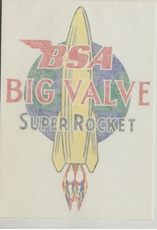Picture of Tank Top, Multi BSA Rocket Big Valve Export, 95x137, 1960-63