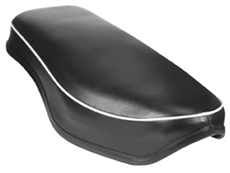 Picture of BSA seat - A & B Swinging arm models (A7,A10,B31,B33). Round nose dual seat 1954-59