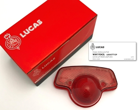 Picture of Genuine Lucas Rear Lamp lens for Lucas L679 rear lamps