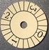 Picture of Oil Drip Calibration Disc (pre 1922)