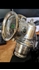 Picture of “Lucas Cadet” type. Domed Head Carbide Lamp Lens 80mm Dia