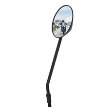 Picture of Oxford Mirror Round - Black Left/Right Hand