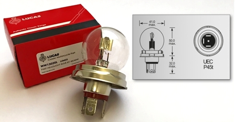 Picture of Bulb 6v 40/45W P45T