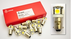 Picture of LUCAS LED BA9S Pilot/Instrument Bulbs 6V 