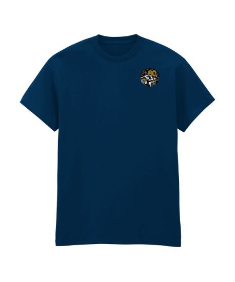 Picture of Heavy Cotton T-Shirt in choice of colours with new VMCC 80th Anniversary logo