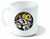 Picture of Cambridge 11oz Gloss Ceramic  Mug and coaster set with 80th Anniversary logo
